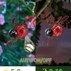 Outdoor Hanging Solar Bee Light - Image 3