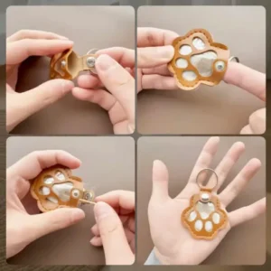 Pet Fur Keepsake Keychain - Image 5