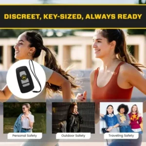 SEAGRIL V77 3in1 Stun & Flashlight & Alarm Car Keychain - Image 6