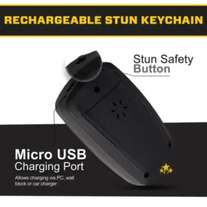 SEAGRIL V77 3in1 Stun & Flashlight & Alarm Car Keychain - Image 8