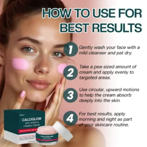 CalciGlow Anti-Aging & Firming Cream - Image 3