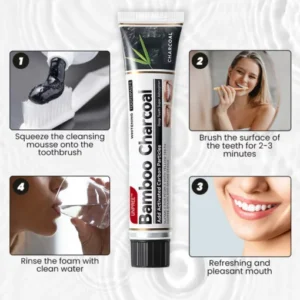 Bamboo Charcoal Whitening Toothpaste - Image 4