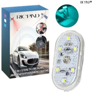 RICPIND 2-in-1 Stealth Car Signal Jammer with Atmosphere Lighting - Image 2