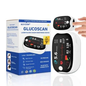 💥 2025 Limited 70% ️OFF 🩺 Laser Blood Glucose Monitoring Device 🔵 Non-invasive, Real-time Results 📲 Wireless Bluetooth Connectable - Image 3