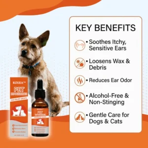 Pet Hypochlorous Ear Relief Drops