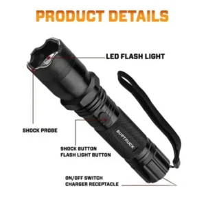💥 2026 Flash Sale OFF ️🔦 VoltGuard X95 Tactical Stun Flashlight ⚡ Light in Dark, Power in Danger - Image 3