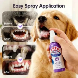 50% off 🐈 Pet dental cleaning spray | Say goodbye to bad breath with just one spray, gently cleans teeth - Image 8
