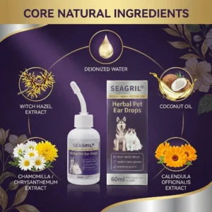 🐾 Best Seller Herbal Pet Ear Drops 🎉 Huge Limited-Time Discount - Image 2
