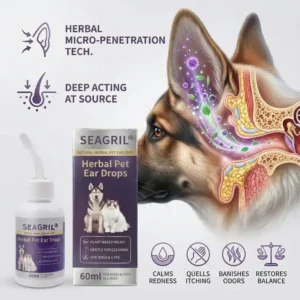 🐾 Best Seller Herbal Pet Ear Drops 🎉 Huge Limited-Time Discount - Image 3