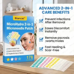 MicroHydro 2-in-1 Microneedle Patch