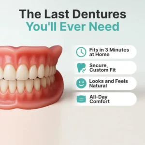 🔥Ends Today: 70% OFF! Custom-Fit Full Functional Dentures Make you more confident - Image 5