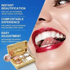 Ends Today: 75% OFF! Full Denture with Strong Suctiond Custom-Fit Full Functional Dentures🦷 - Image 5