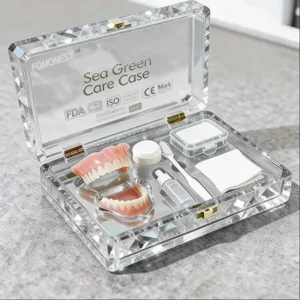 Ends Today: 75% OFF! Full Denture with Strong Suctiond Custom-Fit Full Functional Dentures