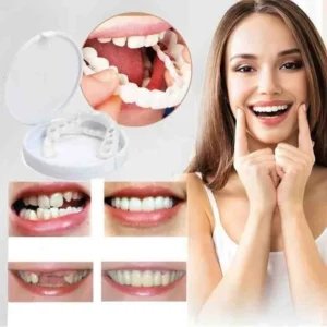 FLASH SALE: Fix Your Smile in 30 Seconds — 👨‍⚕Adjustable SnapOn Dentures😁