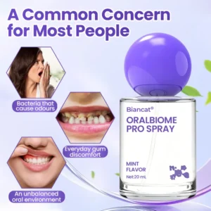 ✨FRESH-BREATH UPGRADE FOR DAILY USE 💜 OralBiome Pro Spray 🦷 Probiotic Support for Fresh Breath, Gum Comfort & Oral Balance ✨ - Image 3