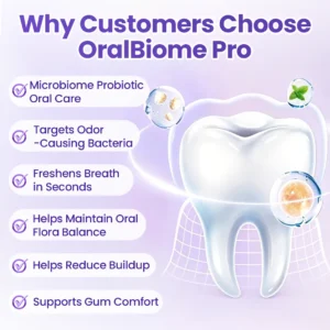✨FRESH-BREATH UPGRADE FOR DAILY USE 💜 OralBiome Pro Spray 🦷 Probiotic Support for Fresh Breath, Gum Comfort & Oral Balance ✨ - Image 6