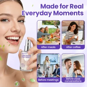 ✨FRESH-BREATH UPGRADE FOR DAILY USE 💜 OralBiome Pro Spray 🦷 Probiotic Support for Fresh Breath, Gum Comfort & Oral Balance ✨ - Image 8