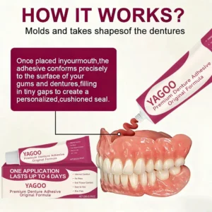 🎄💖Final 3 🦷 YAGOOFirmHold Denture Adhesive — Up to 10 Days of Slip-Free Hold🦷 - Image 8