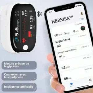 HERMSA High Precision Non-Invasive Multi-Purpose  Device (For Monitoring Blood Glucose, Blood Oxygen and Blood Pressure) - Image 9