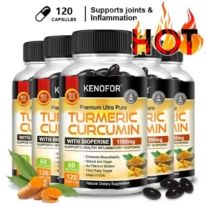 Kenofor Curcumin Antioxidant Capsules - Image 2
