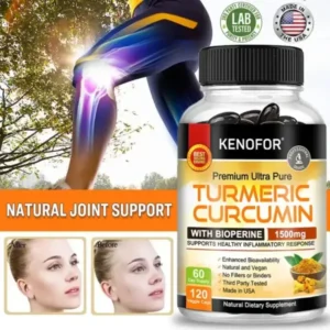 Kenofor Curcumin Antioxidant Capsules - Image 3