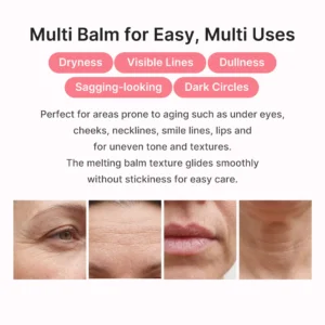 LOVILDS PDRN & Pink Collagen Solid Serum Multi-Stick | All-In-One Anti-Aging Volume Treatment for Face, Eyes & Neck - Image 2
