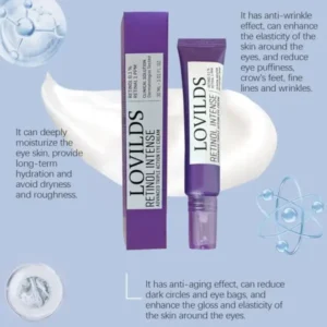 LOVILDS Retinol Intense Advanced Triple Action Eye Cream - Image 3