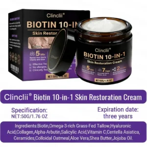Made and Shipped from Biotin 10-in-1 Skin Restoration Cream - Last Day Promotion: 75% OFF