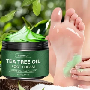 🎁 Limited-Time Offer 🎁 - Don't miss out!Tea Tree Oil Foot Cream (Repairs Dry Cracked Heels, Soothes Tired Feet, Eliminates Odor & Restores Soft Skin) - Image 15