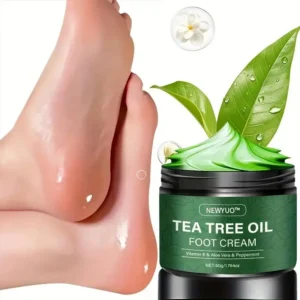 🎁 Limited-Time Offer 🎁 - Don't miss out!Tea Tree Oil Foot Cream (Repairs Dry Cracked Heels, Soothes Tired Feet, Eliminates Odor & Restores Soft Skin) - Image 19