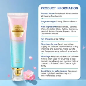 Niacinamide Whitening Toothpaste - For Healthier, Whiter Teeth! - Image 11