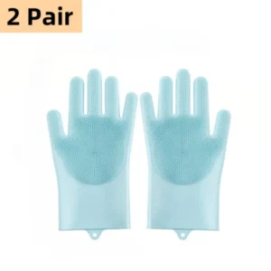Silicone Dog Grooming Gloves - Image 2