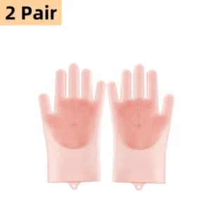 Silicone Dog Grooming Gloves - Image 5