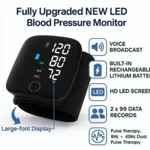 Skip the Pills. Start Healing Naturally. Dual Pulse Monitor — Where Precision Meets Arterial Restoration. - Image 5