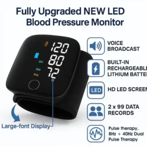 Skip the Pills. Start Healing Naturally. Dual Pulse Monitor — Where Precision Meets Arterial Restoration. - Image 5