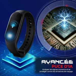 ANTI-Monitor Montre intelligente de brouillage de signal de puces AI anti-pistage - Image 6
