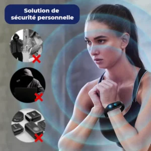 ANTI-Monitor Montre intelligente de brouillage de signal de puces AI anti-pistage - Image 5