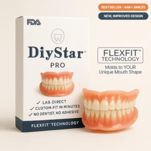Custom-Fit Functional Dentures — Perfectly Fitted in Minutes at Home