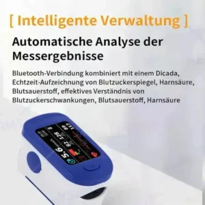 Hochpräzises multifunktionales nicht-invasives Gerät – 99,99% Genauigkeit!Kompatibel mit iOS und Android Smartphones - Image 7