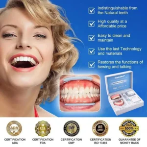 🦷 Custom-Fit Dentures ⏰ ENDS TODAY 70% OFF | Smile with Confidence - Image 2