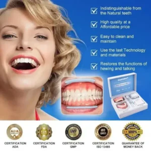 ··🦷 Custom-Fit Dentures ⏰ ENDS TODAY 70% OFF | Smile with Confidence - Image 4