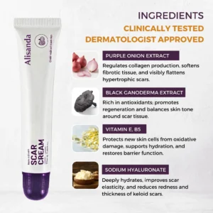 Keloid & Raised Scar Removal Cream | Alisanda 2026 - Image 11