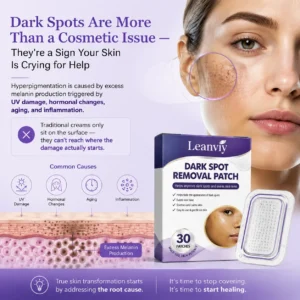 Leanviy Dark Spot Removal Patch|Nano Microneedle Technology · Visible Results in 7 Days - Image 3