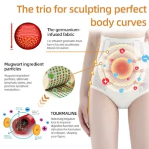 Micro Vibration Massage Module Ice Silk Shaping Shorts - Image 5