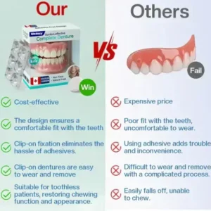 Suction-fit Complete Denture 🦷🍎🍏 - Image 7