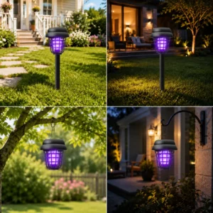 🦟❌Solar-Powered Mosquito Killer Lamp-Outdoor Solar LED Mosquito Killer Garden Lamp - Image 10