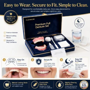 🔥Today's Special: 70% Off!(Affordable --Advanced Customized Full Denture Set🦷 - Image 4