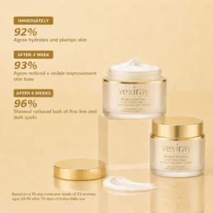 Vexiray Retinol Restore Max Hydration Anti-Aging Daily Face Moisturizer with Hyaluronic Acid, Fragrance-Free, Oil Free Skin Care - Image 2