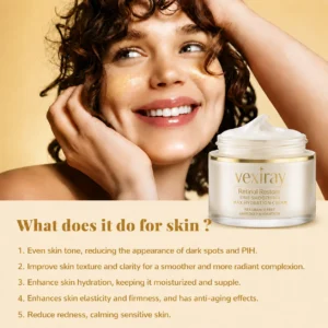 Vexiray Retinol Restore Max Hydration Anti-Aging Daily Face Moisturizer with Hyaluronic Acid, Fragrance-Free, Oil Free Skin Care - Image 5