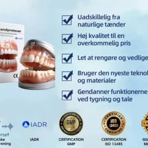 Fuldt tandproteser Sæt 🦷🦷💃Avancerede selvjusterende tandlæge Materialer (⏰Begrænset tidsrabat sidste 30 minutter⏰) - Image 19